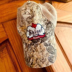 Shiner Texas Shiner Beer Baseball Cap from Spoetzl  Brewery Hill Country Camo
